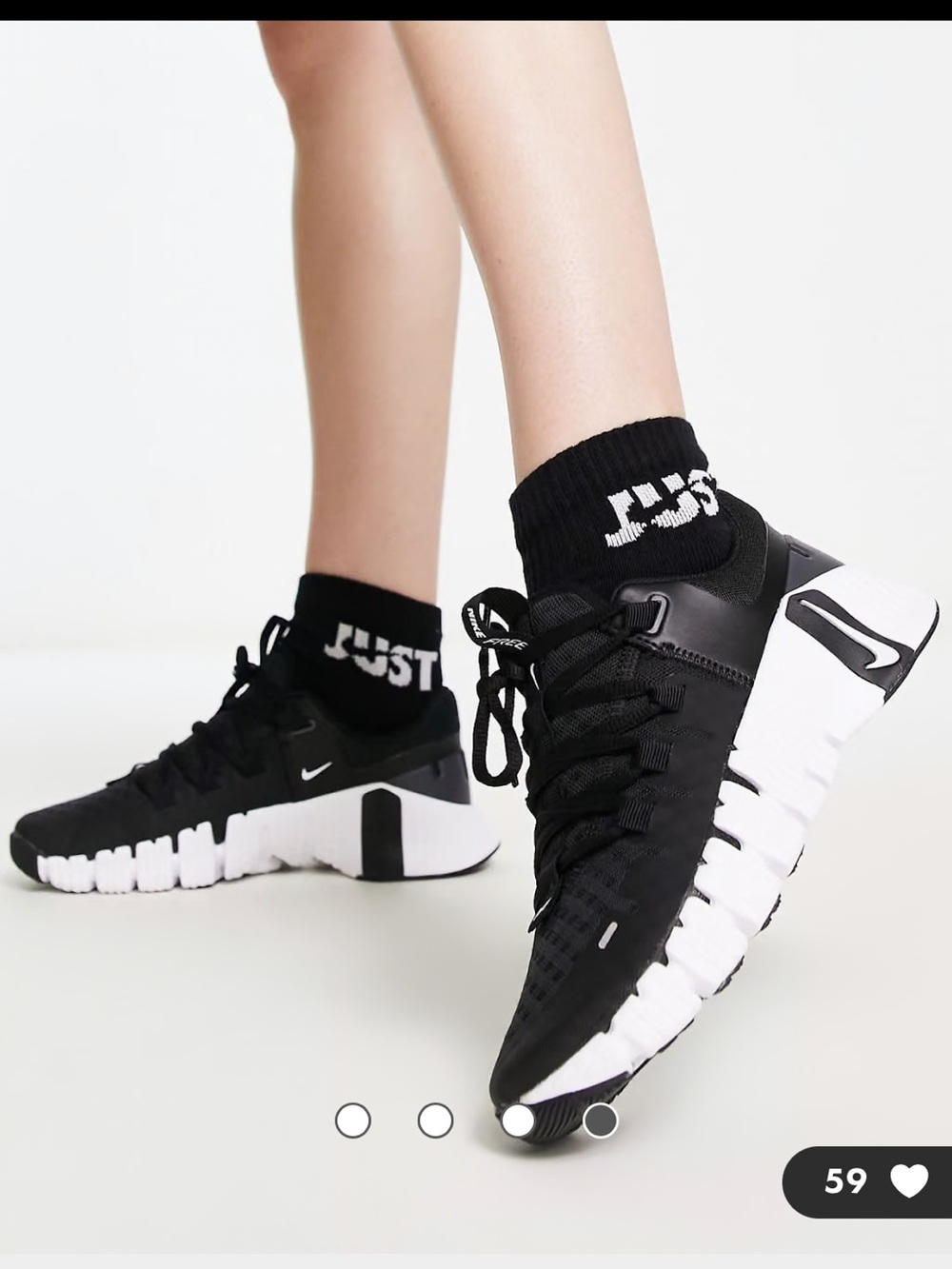 Women’s Nike Free Metcon 5 Training Sneakers- DV 3950-001 - Size 8